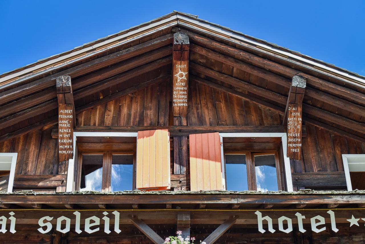 Chalet-Hotel Gai Soleil Les Contamines-Montjoie Exterior photo